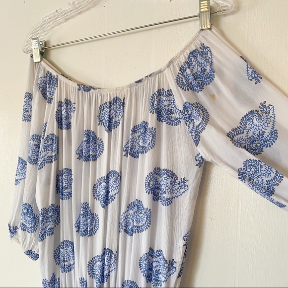 Faithfull The Brand Cabana Playsuit Sunfaded Print - Picture 6 of 9